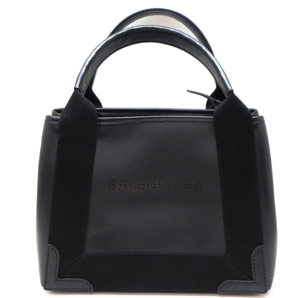 Balenciaga Cabas XS bag shoulder handbag leather black - Picture 1 of 6